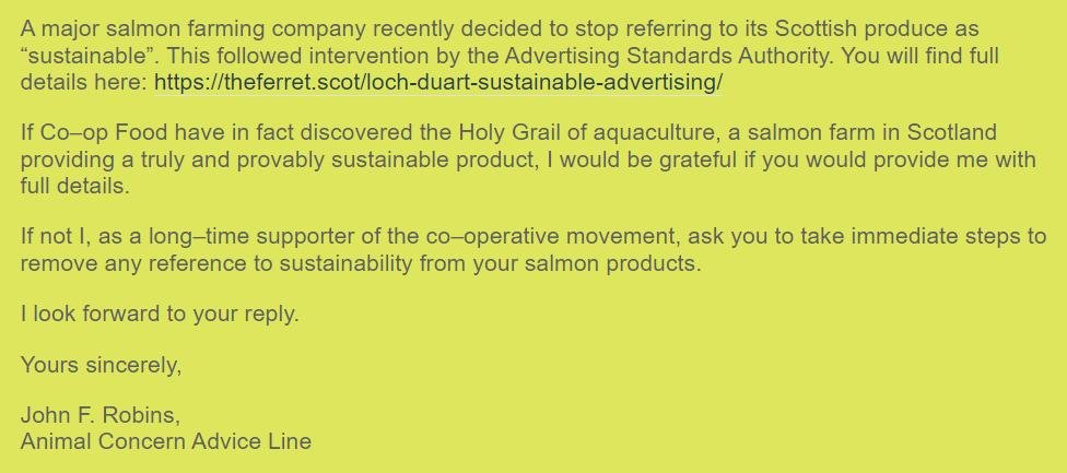 Coop complaint May 2019 ACAL #2 Coop complaint May 2019 ACAL #2