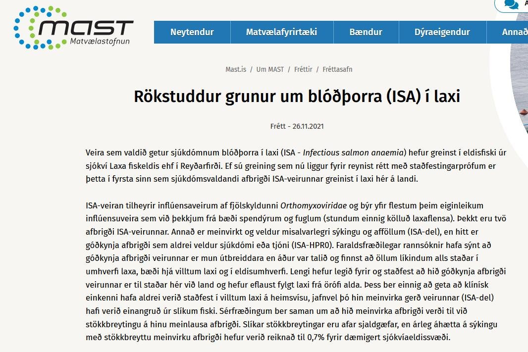 Iceland News on ISA #4 Iceland News on ISA #4