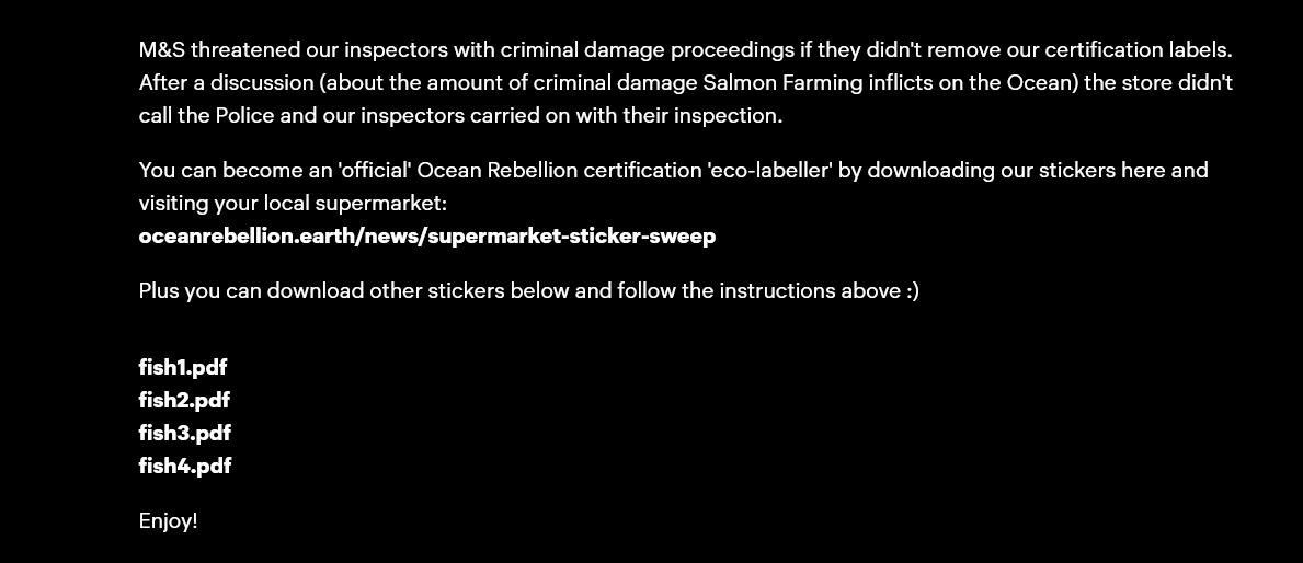 Ocean Rebellion 11 Dec 2021 #6 Ocean Rebellion 11 Dec 2021 #6