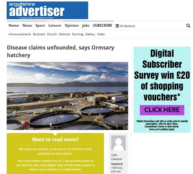 Argyll Advertiser ISA at Landcatch Jan 2022 #4 online