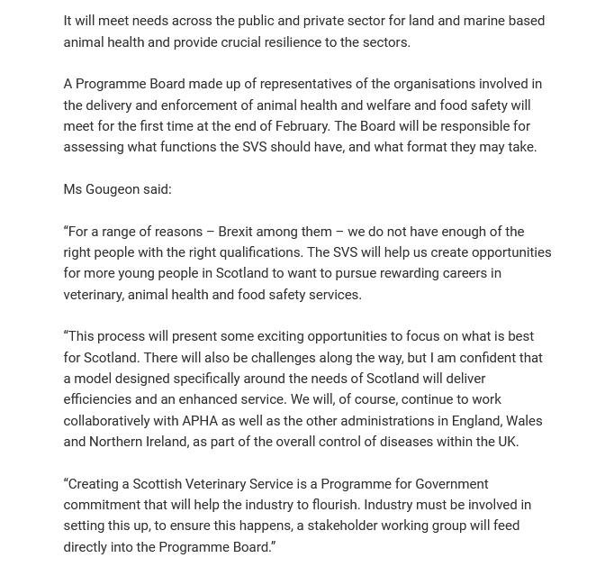 SVS replacing APHA blog #4 SVS replacing APHA blog #4