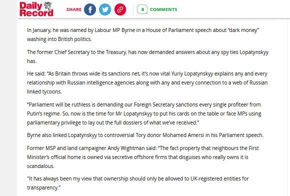 Sunday Mail #7 Liam Byrne Sunday Mail #7 Liam Byrne