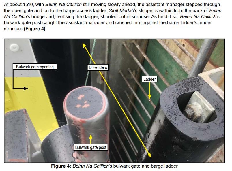 MAIB Clive Hendry accident report May 2021 report #2