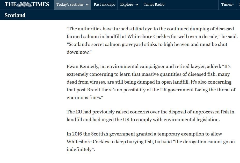 Times Whiteshore stink 27 May 2021 #3