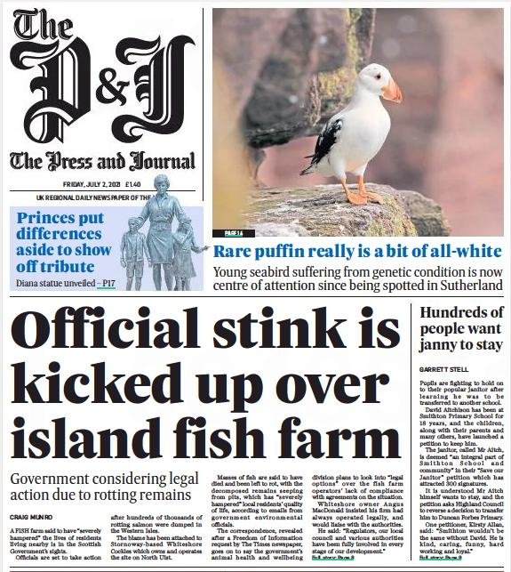 P&J 2 July 2021 newspaper edition #1