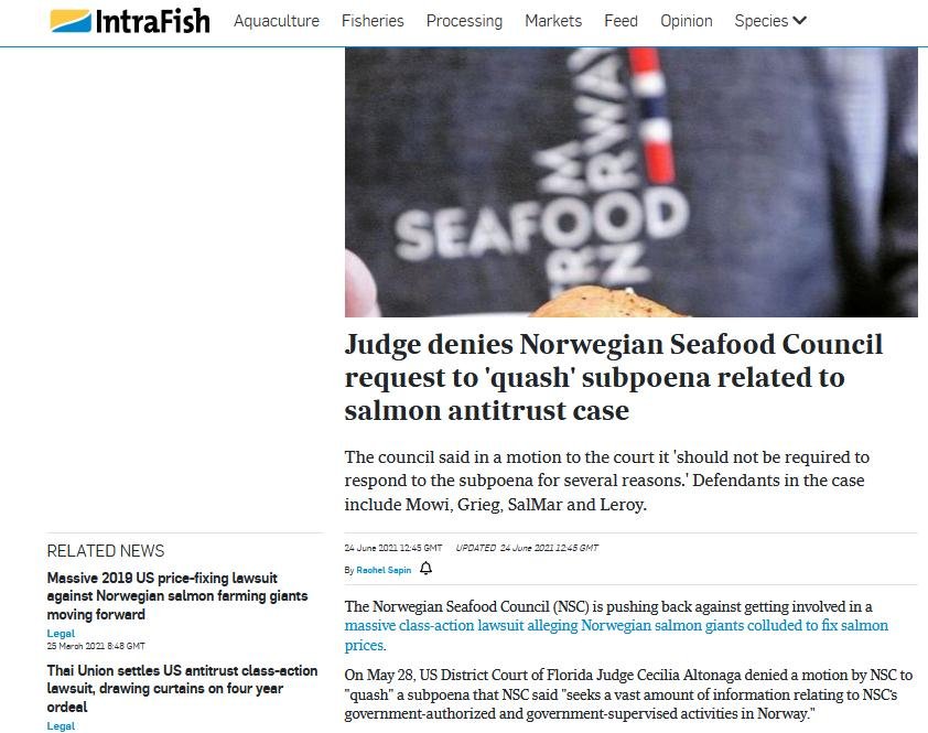 Norway lawsuit June 2021 #1