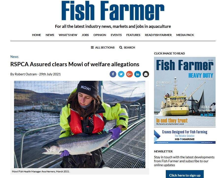 RSPCA clear Mowi 29 July 2021 #5