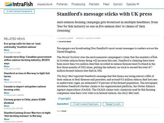 Intrafish 11 Oct 2021 Mowi fed up with activist taking brains to court #12 Intrafish 11 Oct 2021 Mowi fed up with activist taking brains to court #12