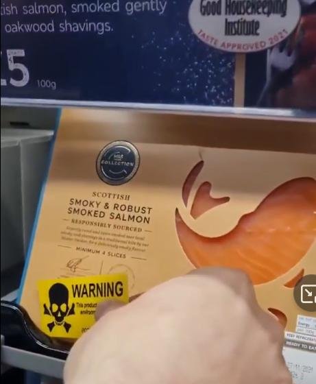 Ecohustler sticker M&S Frome Nov 2021 #3