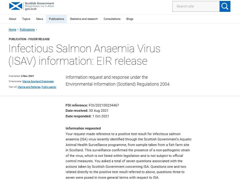 ISA FOI reply SG 3 Nov 2021 #1 ISA FOI reply SG 3 Nov 2021 #1