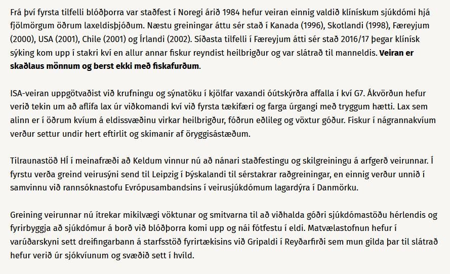 Iceland News on ISA #5 Iceland News on ISA #5