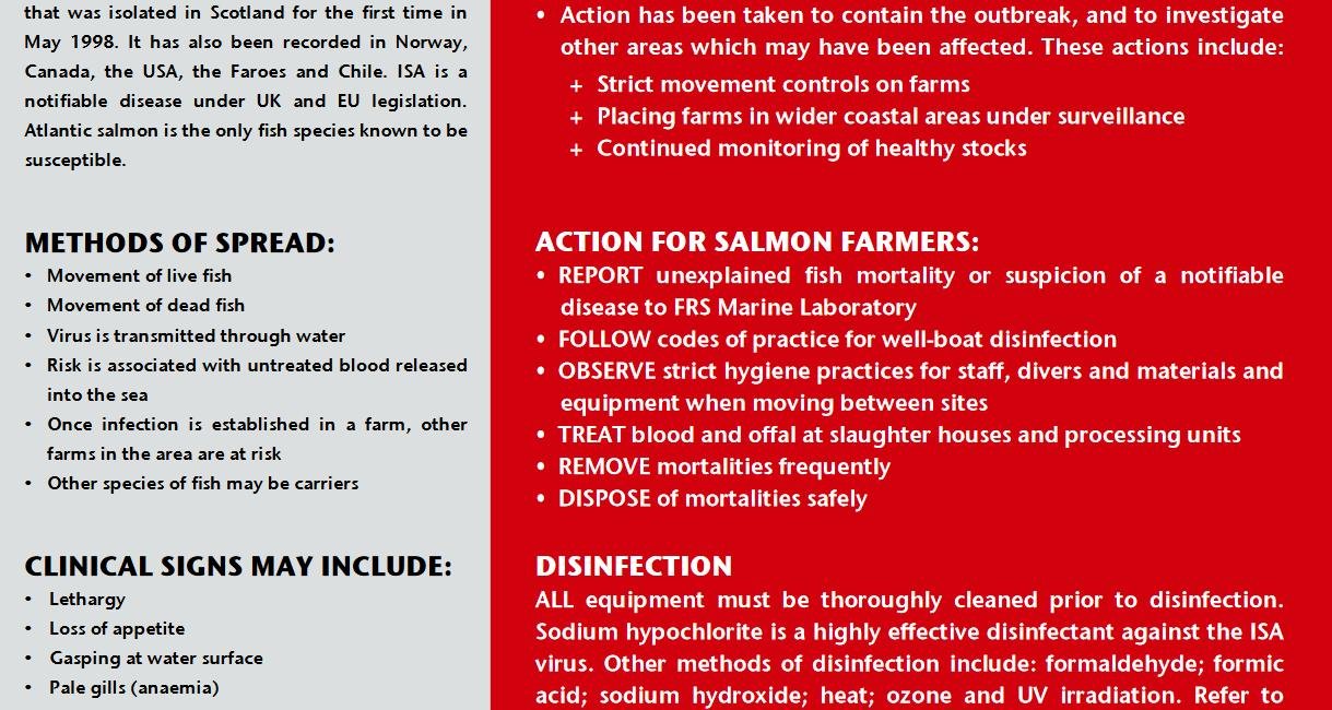 ISA factsheet #2 ISA factsheet #2