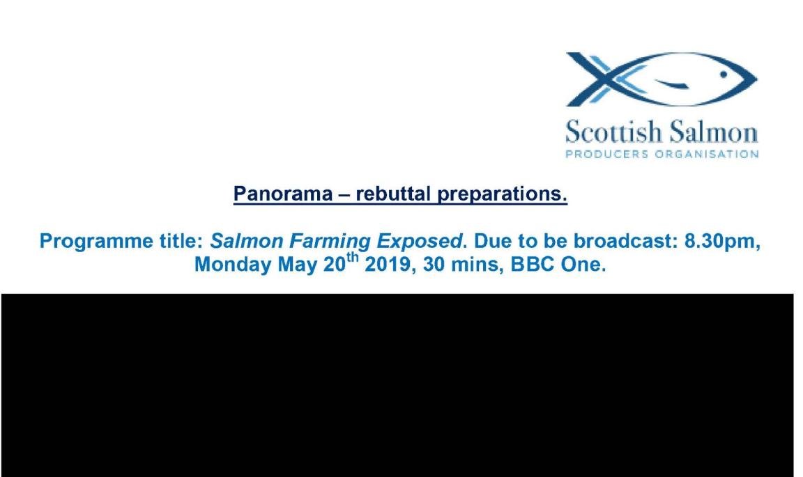 SSPO Panorama rebuttal preparations #1 SSPO Panorama rebuttal preparations #1