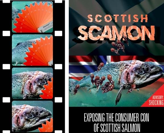 Scottish Scamon poster with film strip low res
