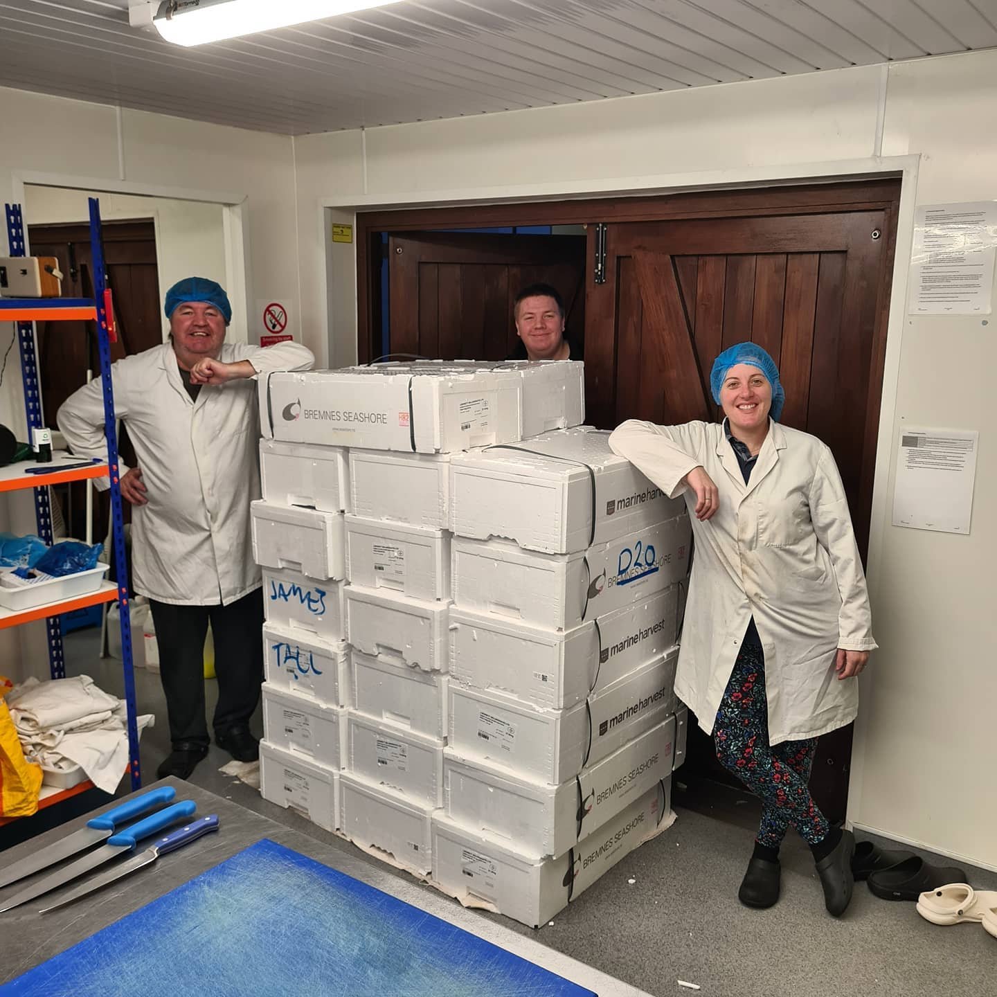 Pished Fish Marine Harvest & Bremnes Seashore boxes