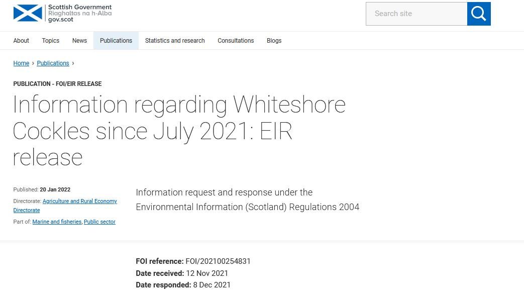 Whiteshore blog Jan 2022 #1