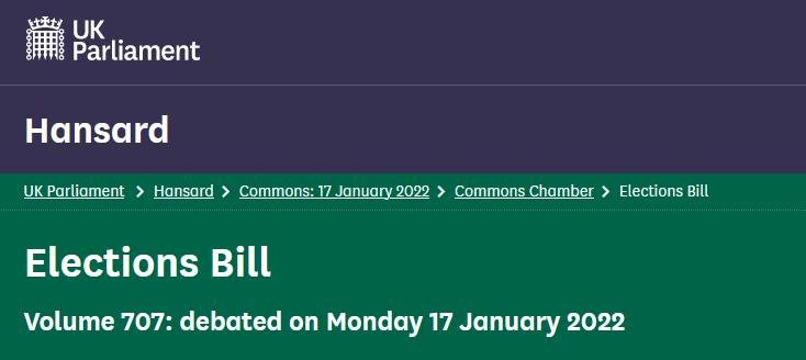 Hansard 17 Jan 2022 #1 Hansard 17 Jan 2022 #1