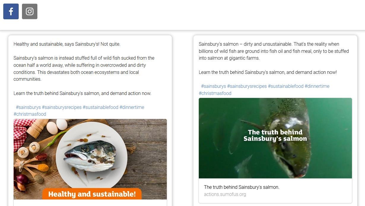 Sainsburys SumOfUs Petition Dec 2021 #4