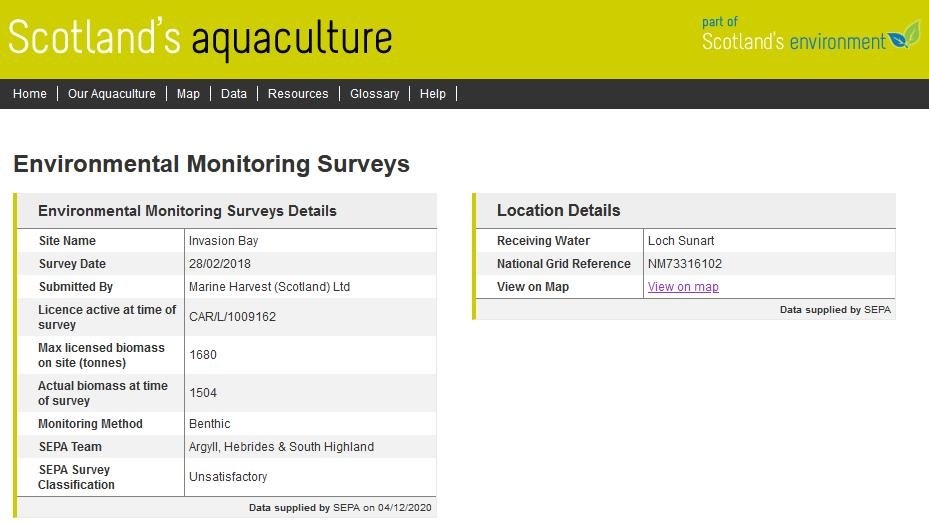 Unsatisfactory benthic surveys #4 Invasion