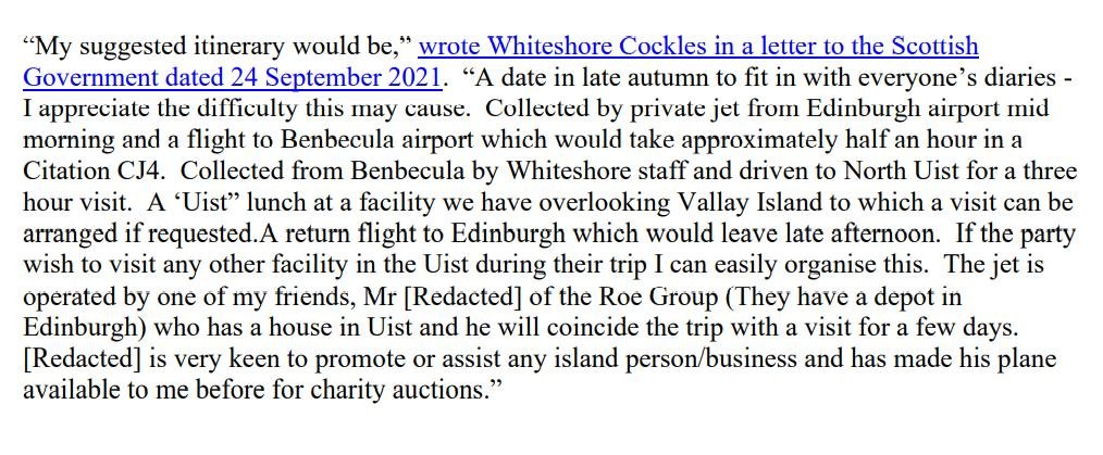 Whiteshore Cockles FOI disclosure December 2021 PR Jan 2022 #12
