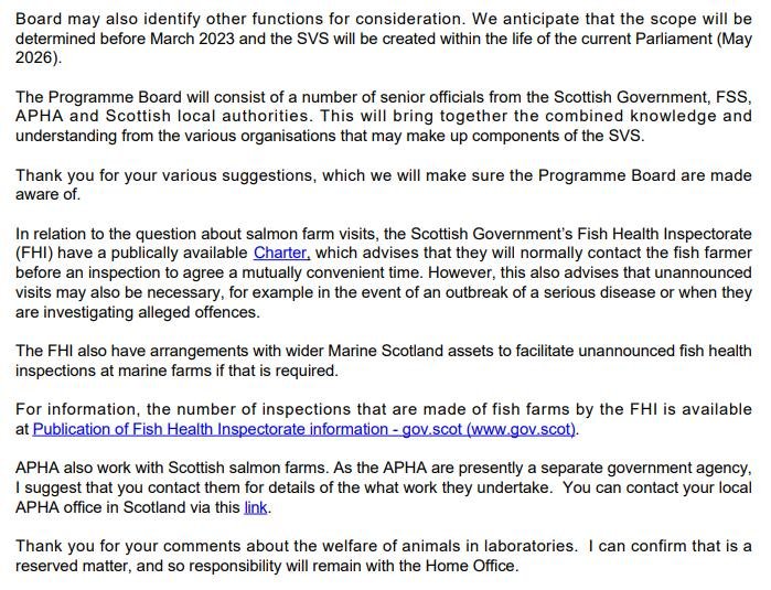 SVS replacing APHA FOI disclosure SG 9 March 2022 #3 SVS replacing APHA FOI disclosure SG 9 March 2022 #3