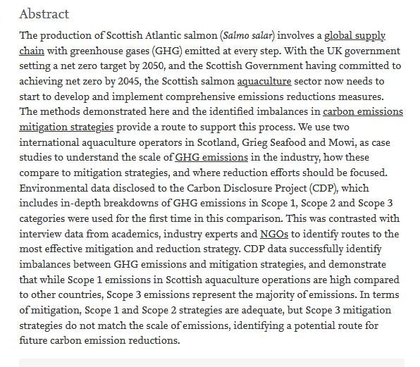 Sunday Post 21 August 2022 cited paper in EIA Review #2