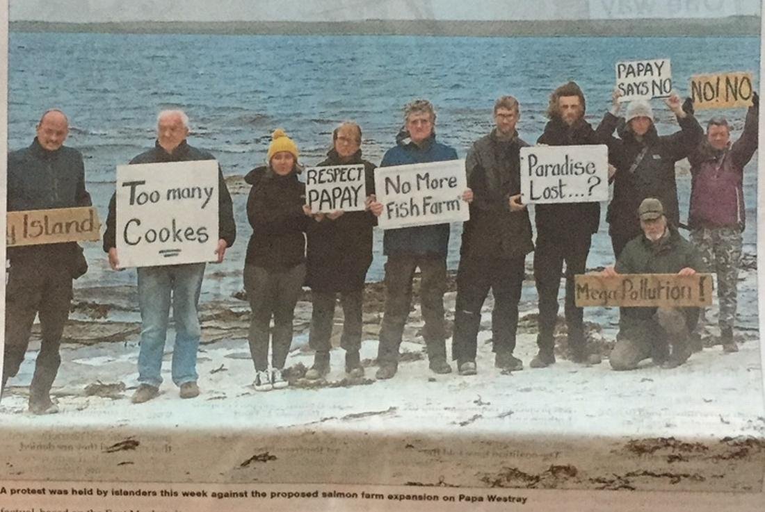 Herald 8 September 2022 #4 newspaper version photo of beach protest