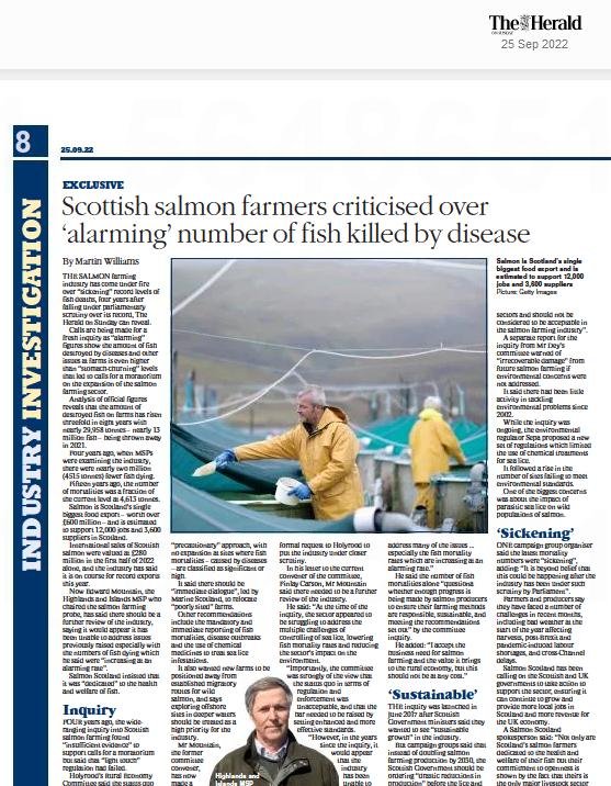 Herald on Sunday 25 September 2022 in full