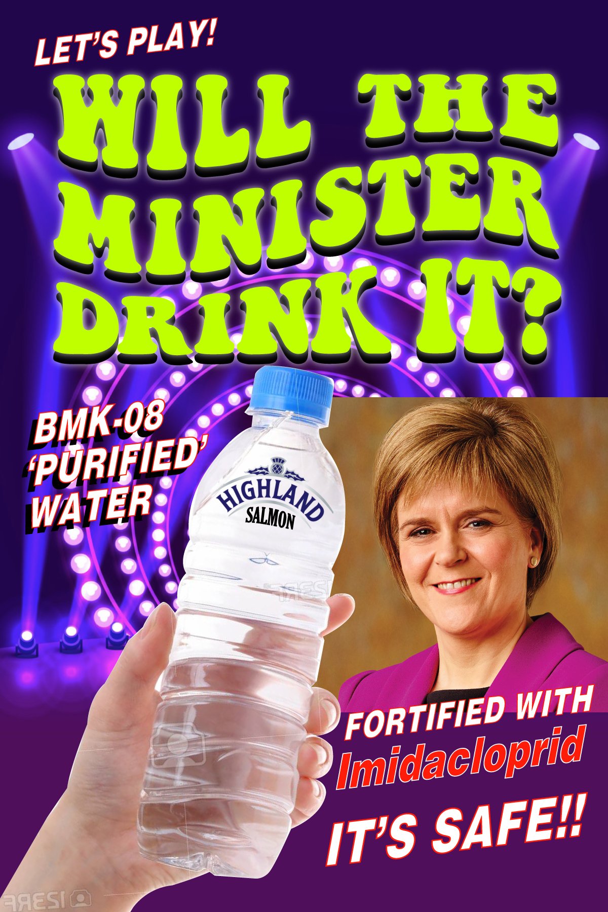 Imidacloprid graphic Will the Minister drink it Imidacloprid graphic Will the Minister drink it