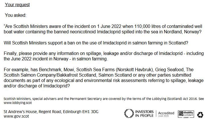 Aug 2022 blog no Imidacloprid information #2