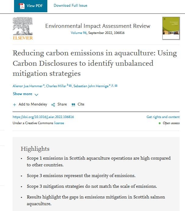 Sunday Post 21 August 2022 cited paper in EIA Review #1