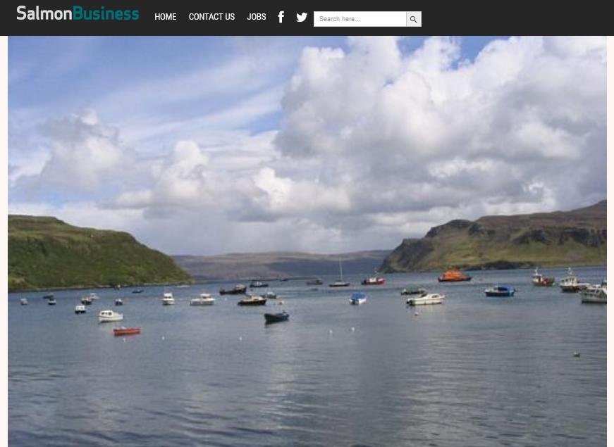 Salmon Business on toxic barge 6 September 2022 #1 Salmon Business on toxic barge 6 September 2022 #1