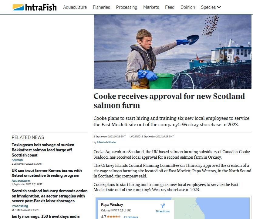 Intrafish 8 Sept 2022 #1