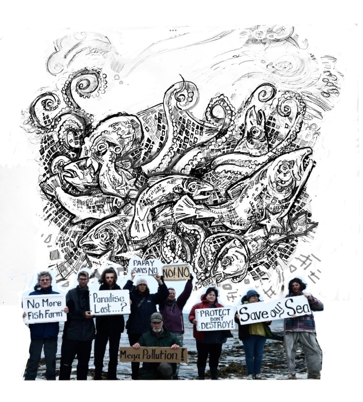 Chris Rutterford graphic Papay Says No Chris Rutterford graphic Papay Says No