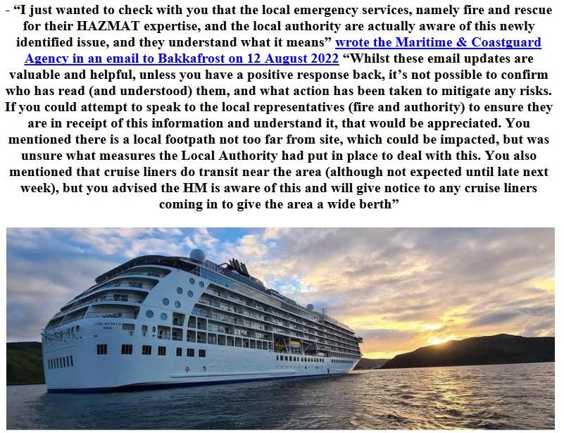 Media Backgrounder Bakkafrost Dead in Water 14 November 2022 #8