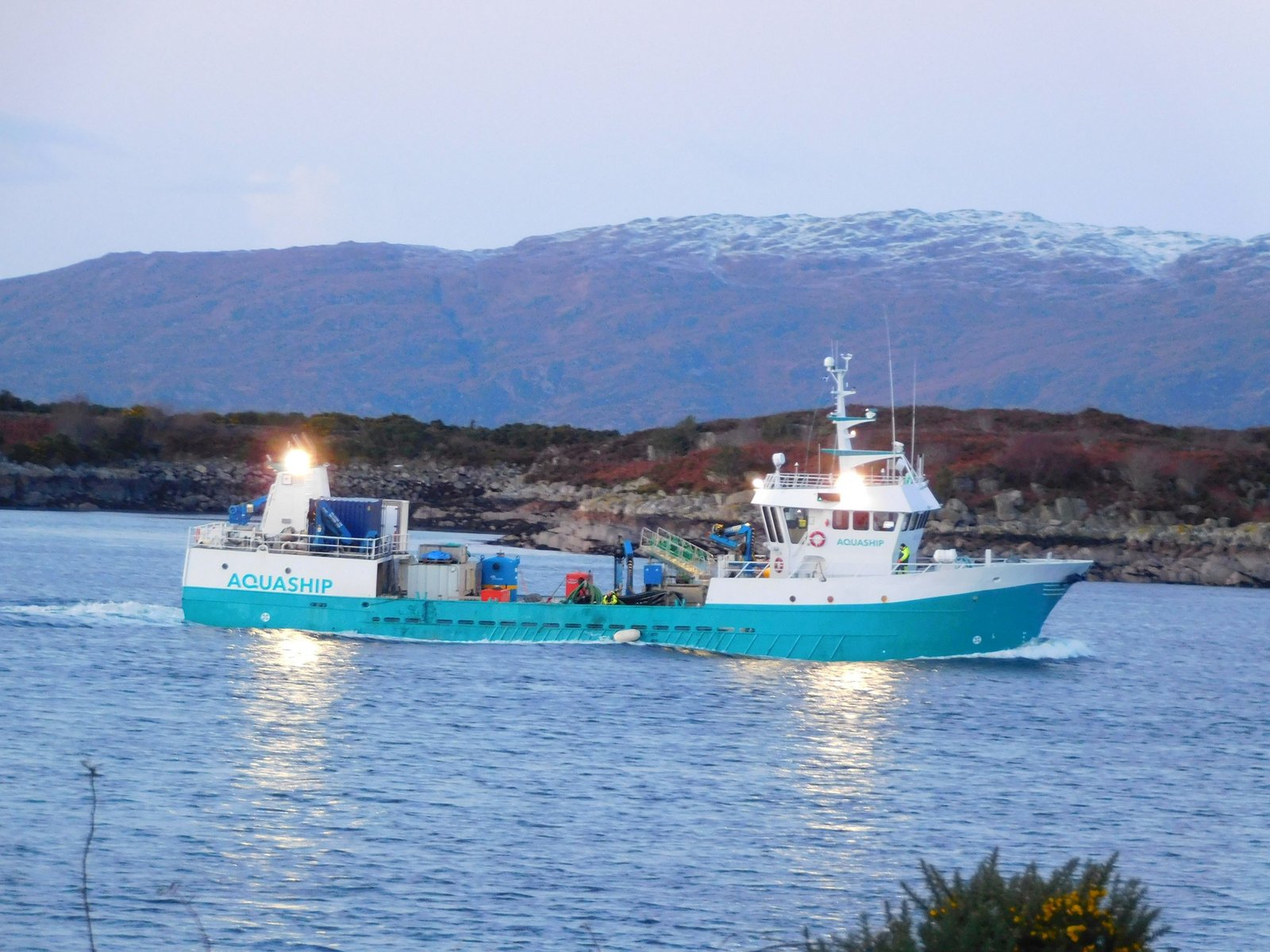 Viking Saga in Kyle of Lochalsh 10 December 2022