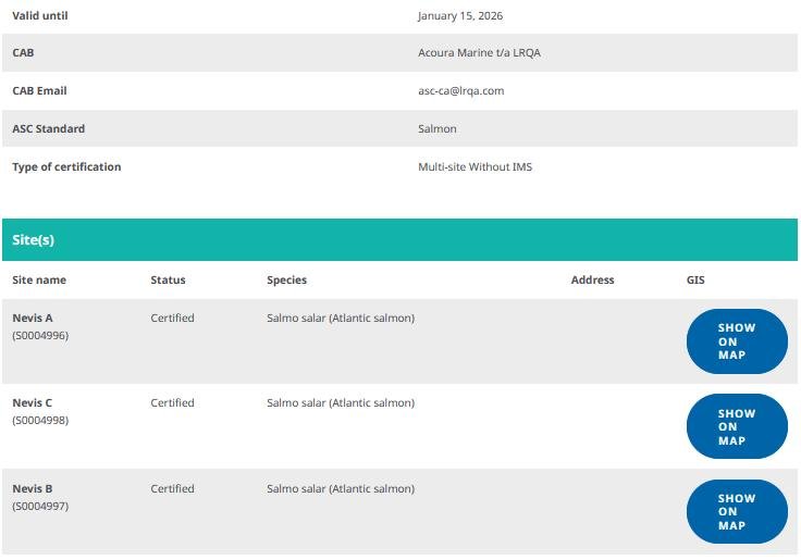 ASC Nevis certification Jan 2023 #2 ASC Nevis certification Jan 2023 #2