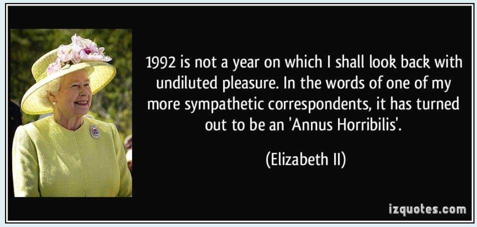 Annus Horribilis blog Nov 2022 #1 Annus Horribilis blog Nov 2022 #1