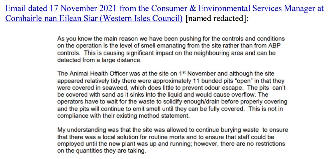 FOI Dossier on Whiteshore Cockles December 2022 #2
