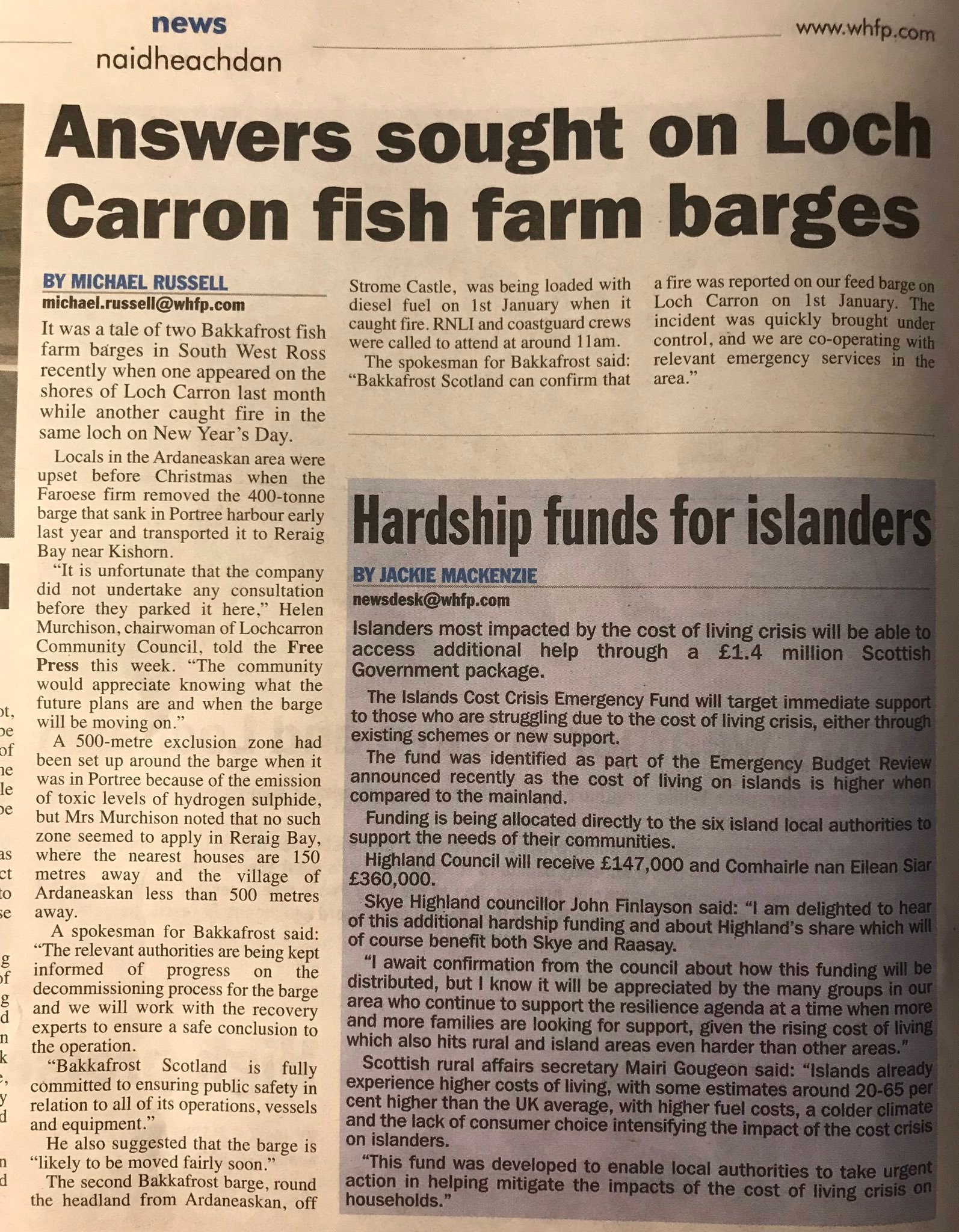 WHFP 6 Jan 2023 WHFP 6 Jan 2023