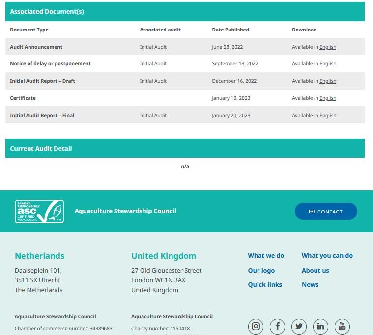 ASC Nevis certification Jan 2023 #3 ASC Nevis certification Jan 2023 #3
