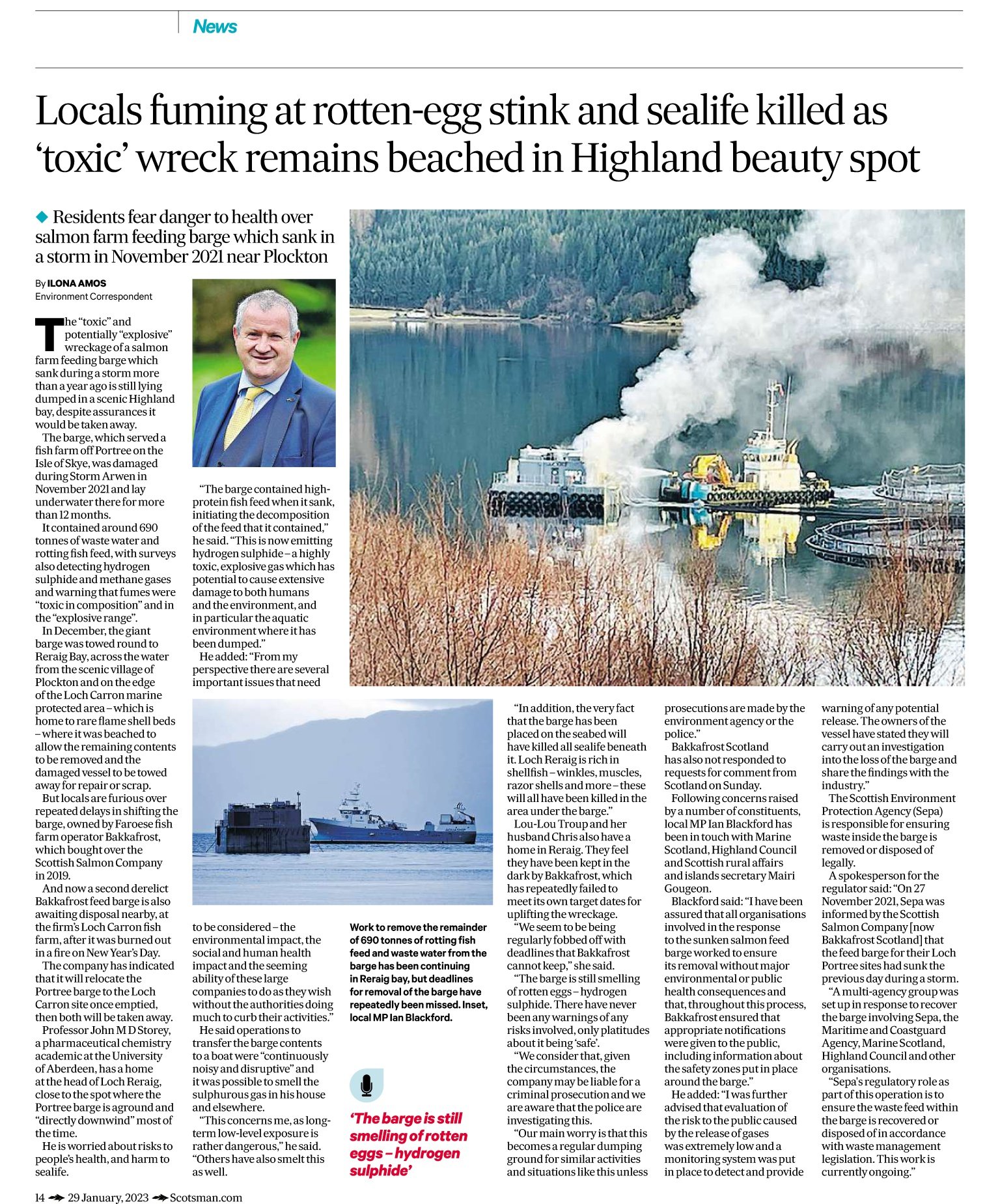 Scotland On Sunday 29 Jan 2023 Newspaper version Scotland On Sunday 29 Jan 2023 Newspaper version