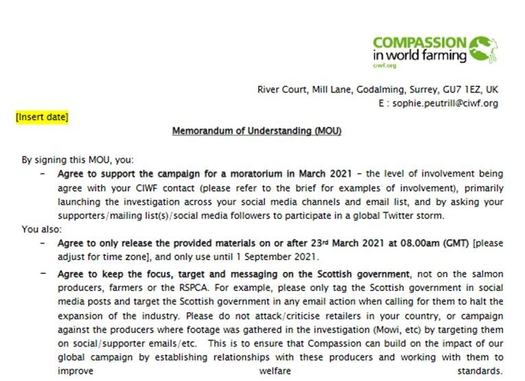 CIWF MOU March 2021