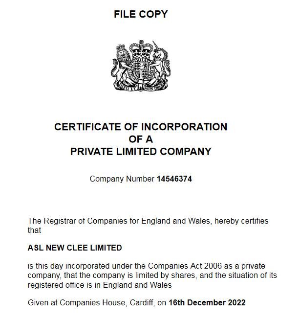 Companies House AquaCultured 13 Feb 2023 #9 ASL New Clee Companies House AquaCultured 13 Feb 2023 #9 ASL New Clee