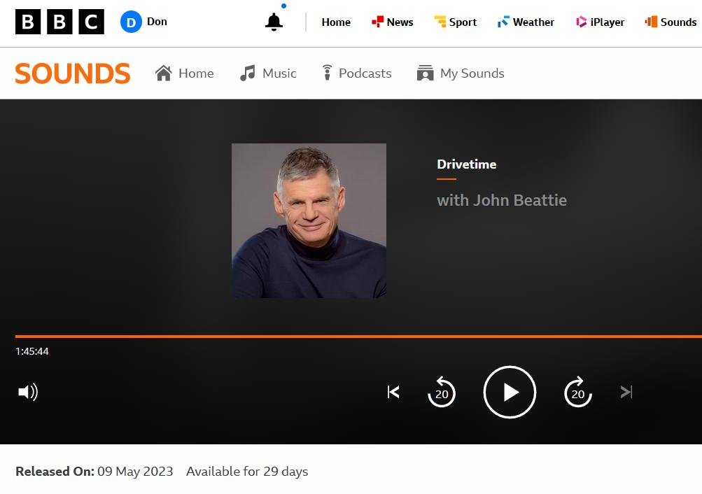 BBC Drivetime 9 May 2023 #1 BBC Drivetime 9 May 2023 #1