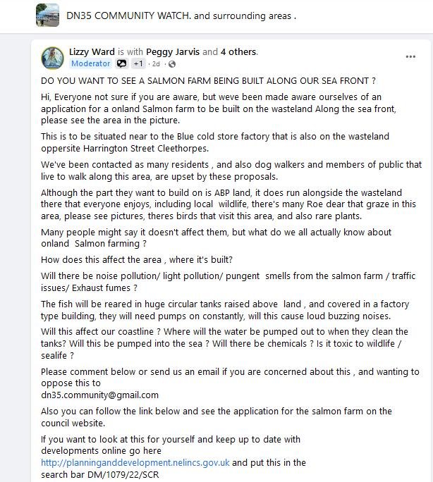 Grim Facebook post alerting community 11 Feb 2023 #1