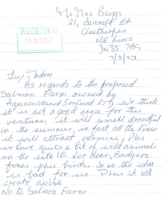 Grim Objections blog March 2023 #18 Mr Mrs Briggs Grim Objections blog March 2023 #18 Mr Mrs Briggs