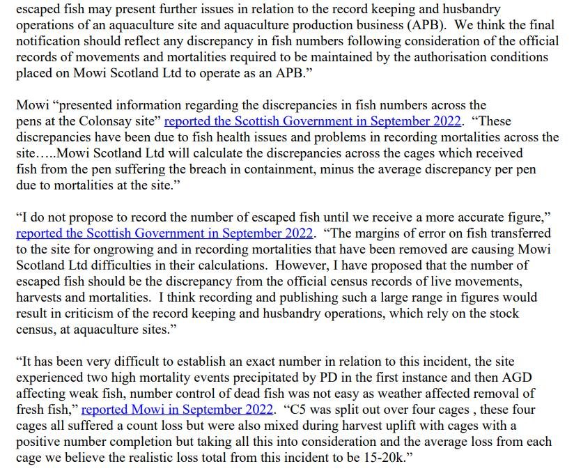 PR Breaches of Biosecurity at Mowi & Bakkafrost 11 April 2023 #5 PR Breaches of Biosecurity at Mowi & Bakkafrost 11 April 2023 #5