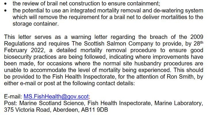 Blog #17 warning letter Dec 2021
