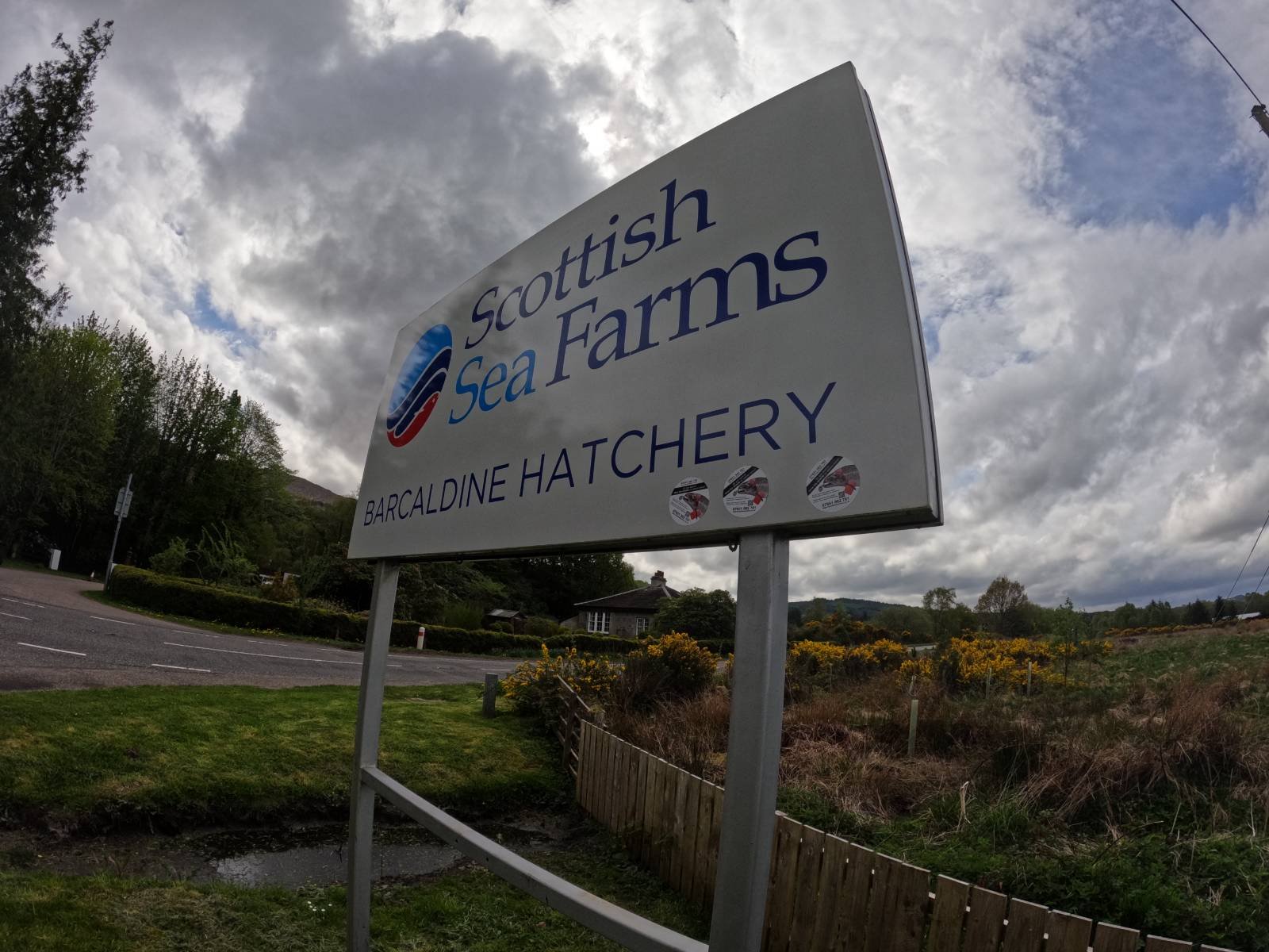 Stickers #6 Barcaldine hatchery front Stickers #6 Barcaldine hatchery front